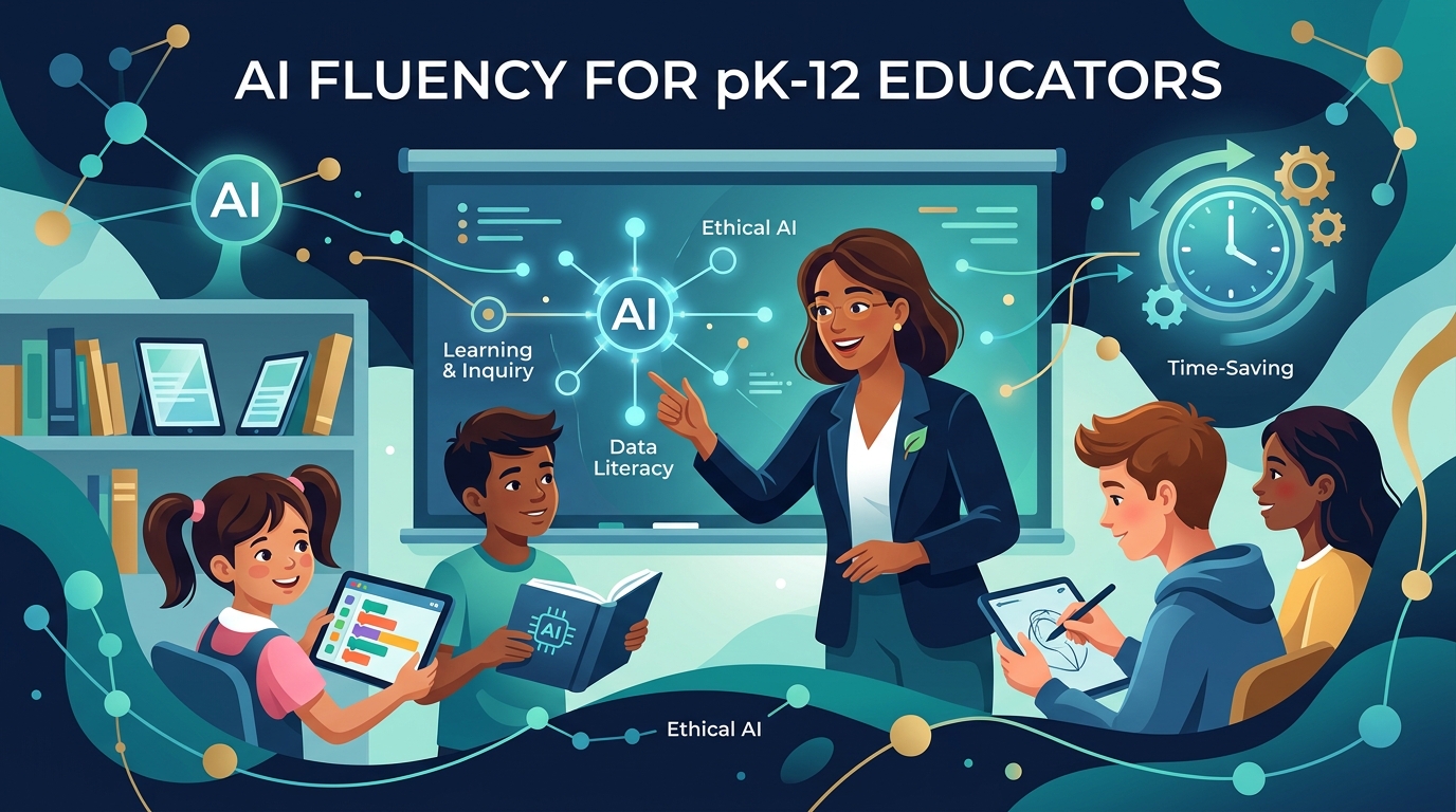 Certificación AI Fluency for pK-12 Educators
